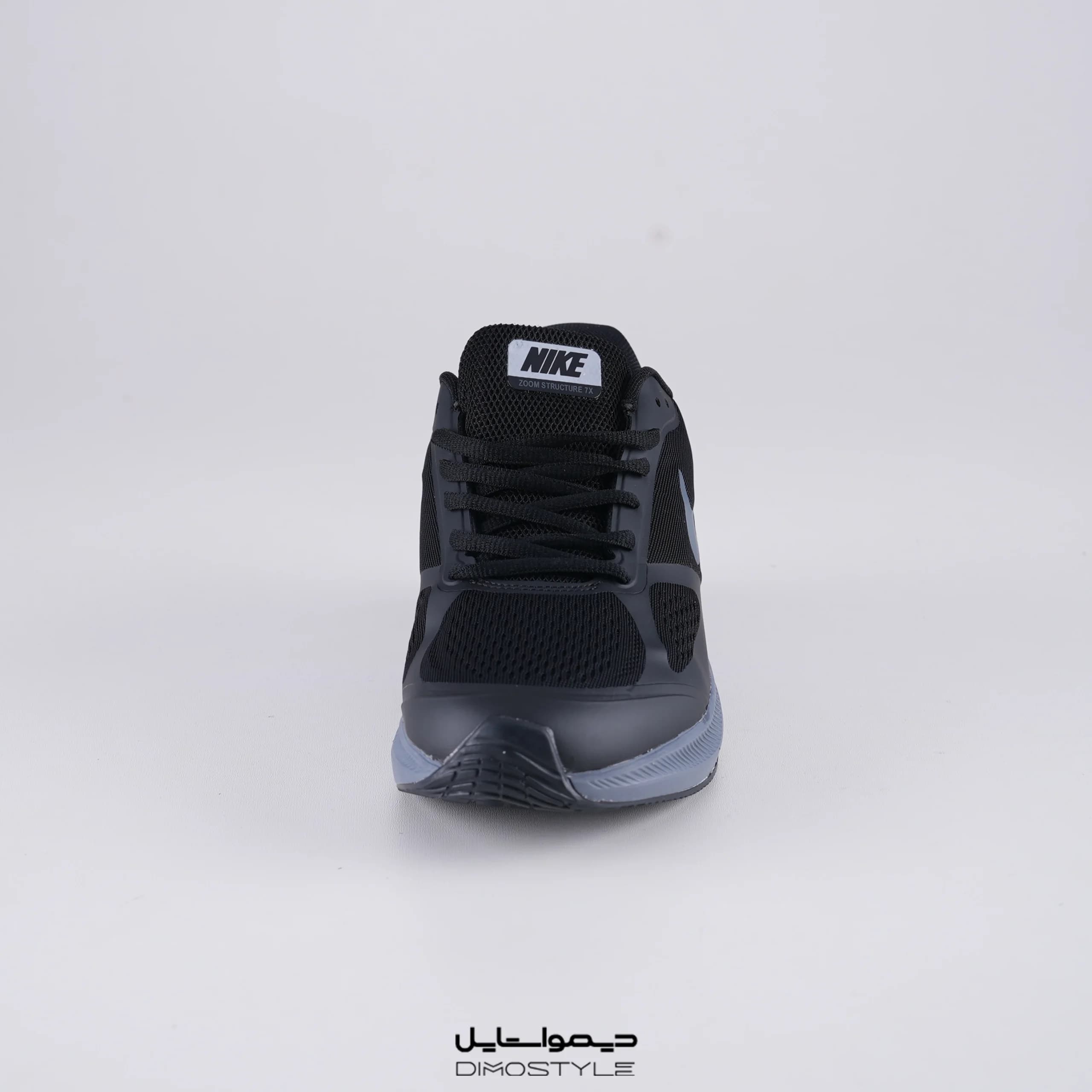 کفش مخصوص دویدن نایک ایر زوم مدل Guide 10 رنگ تمام مشکی (دودی)Nike Air Zoom Guide 10 Running — تصویر ۴