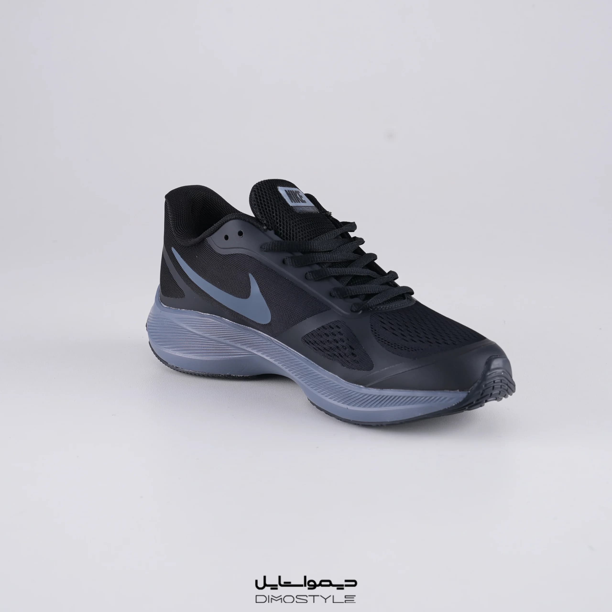 کفش مخصوص دویدن نایک ایر زوم مدل Guide 10 رنگ تمام مشکی (دودی)Nike Air Zoom Guide 10 Running — تصویر ۵