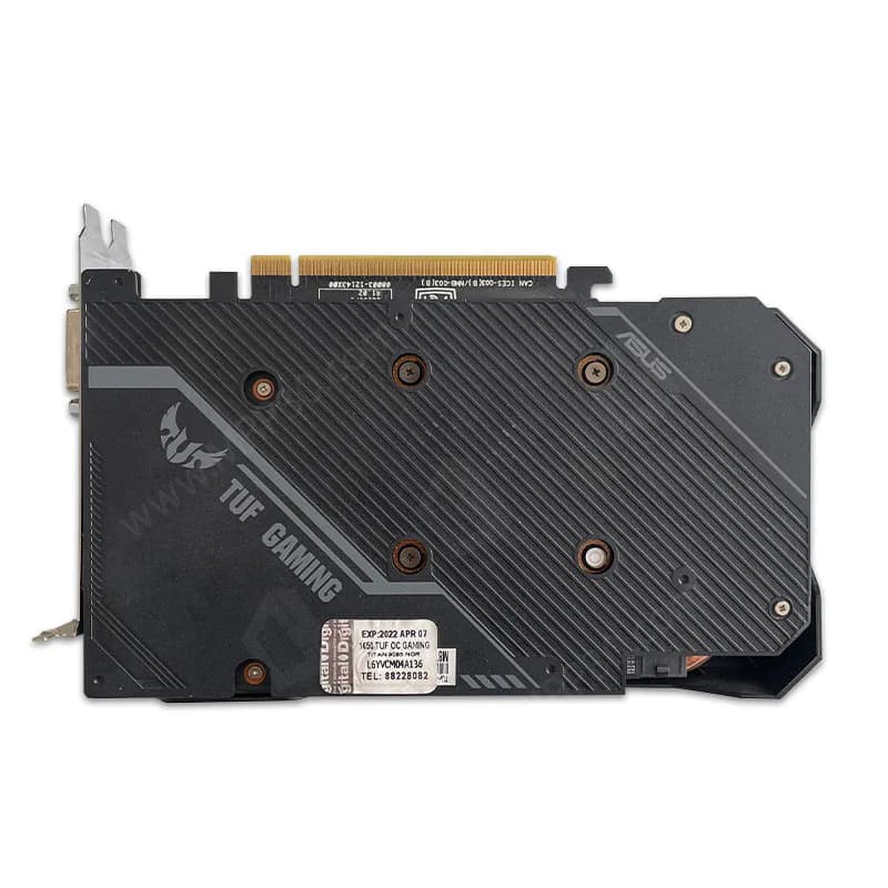 کارت گرافیک ASUS Tuf 1650 Super OC 4G GDDR6 استوک — تصویر ۴