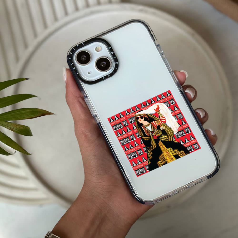 قاب شفاف چاپی سفارشی (کد 0316) مدل خاتونکولا مناسب برای گوشی موبایل شیائومی ردمی Xiaomi Redmi Note 8 / Note 8 Pro / Note 9 / Note 9S / Note 9 Pro / Note 10 Pro / Note 10 Pro Max / Note 11S / Note 11 4 — تصویر ۴