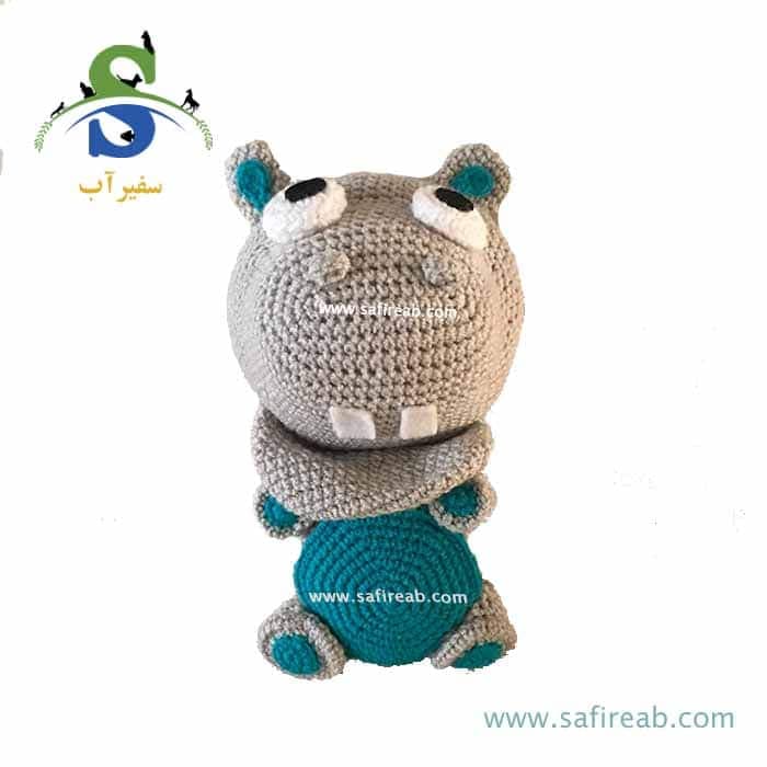عروسک بافتنی سگ و گربه مدل اسب آبی چانگ لیر