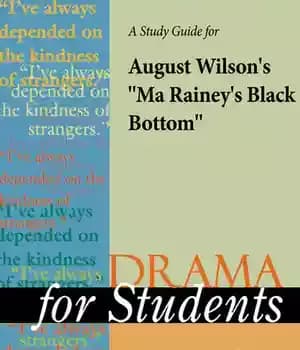 دانلود کتاب A Study Guide for August Wilson’s ‘Ma Rainey’s Black Bottom