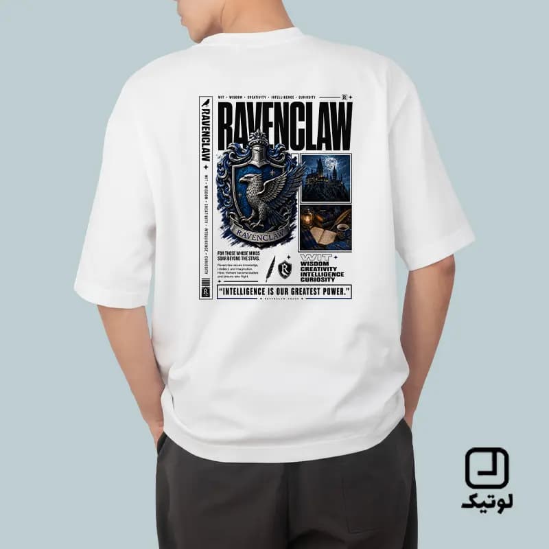 تیشرت سینمایی طرح گروه ریونکلاو Ravenclaw – کد TC041