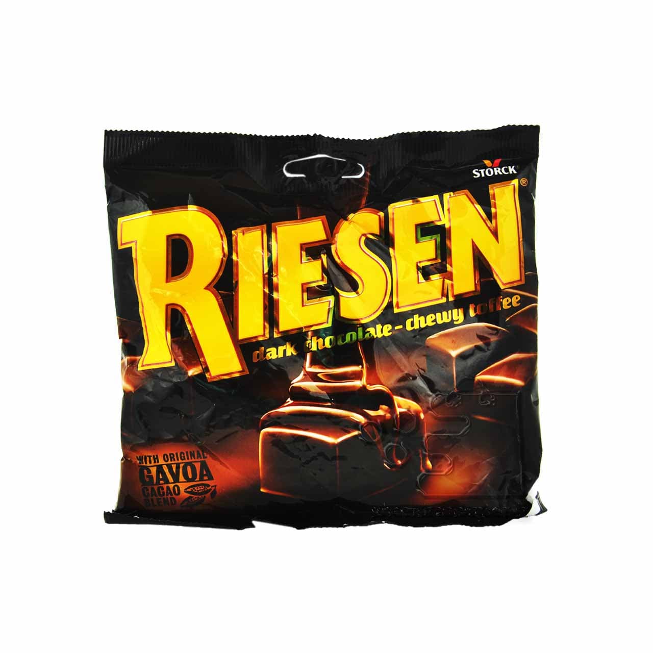 تافی شکلاتی با روکش شکلات تلخ ۱۵۰ گرم ریزن – riesen