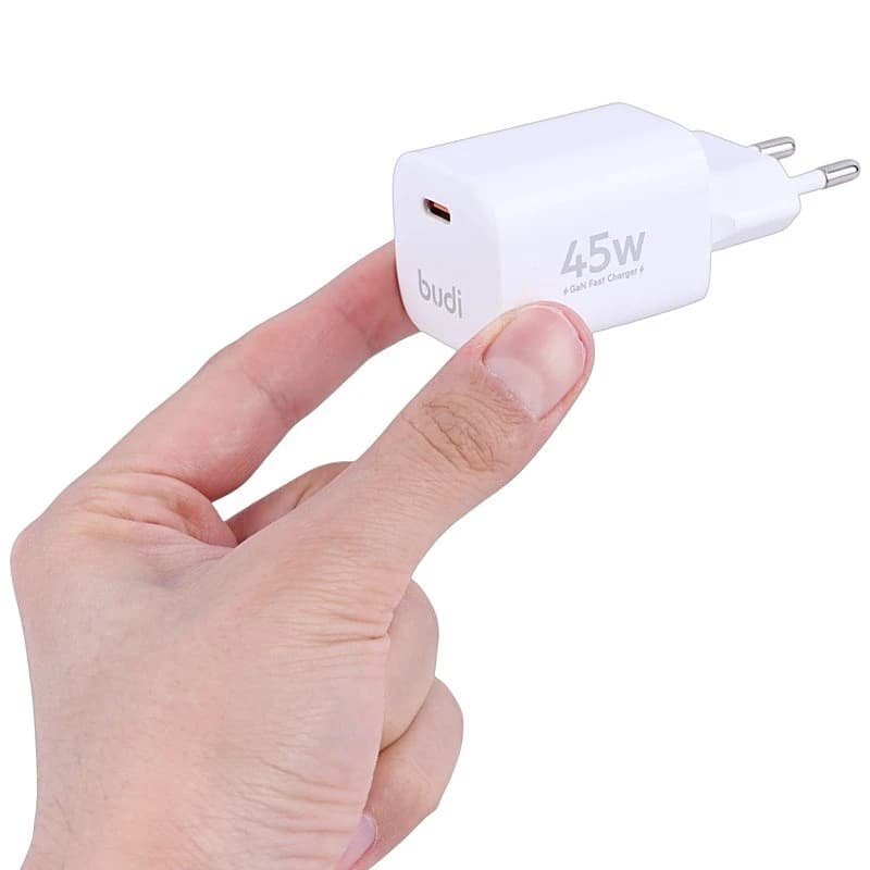 شارژر دیواری 45 وات بودی AC020E GaN PD 3A — تصویر ۲