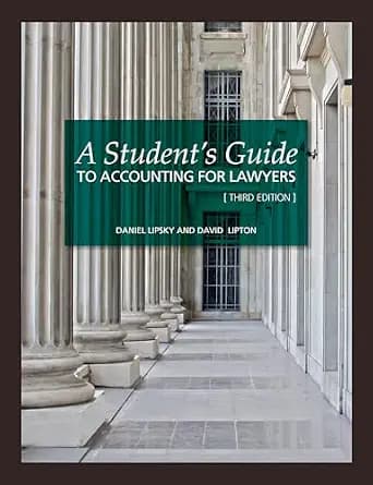 و دانلود نسخه کامل کتاب زبان اصلی A Student’s Guide to Accounting for Lawyers, Third Edition PDF | دانلود کتاب خارجی