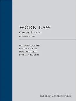 و دانلود نسخه کامل کتاب زبان اصلی Work Law: Cases and Materials, Fourth Edition PDF | دانلود کتاب خارجی
