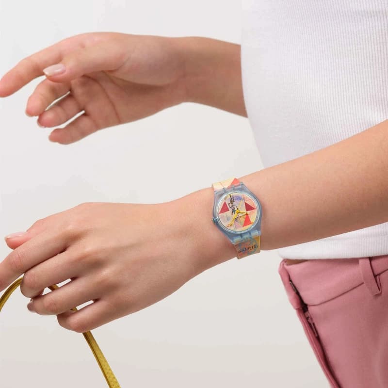 ساعت مچی مردانه و زنانه اصل سواچ (swatch) مدل SO28Z703 — تصویر ۹