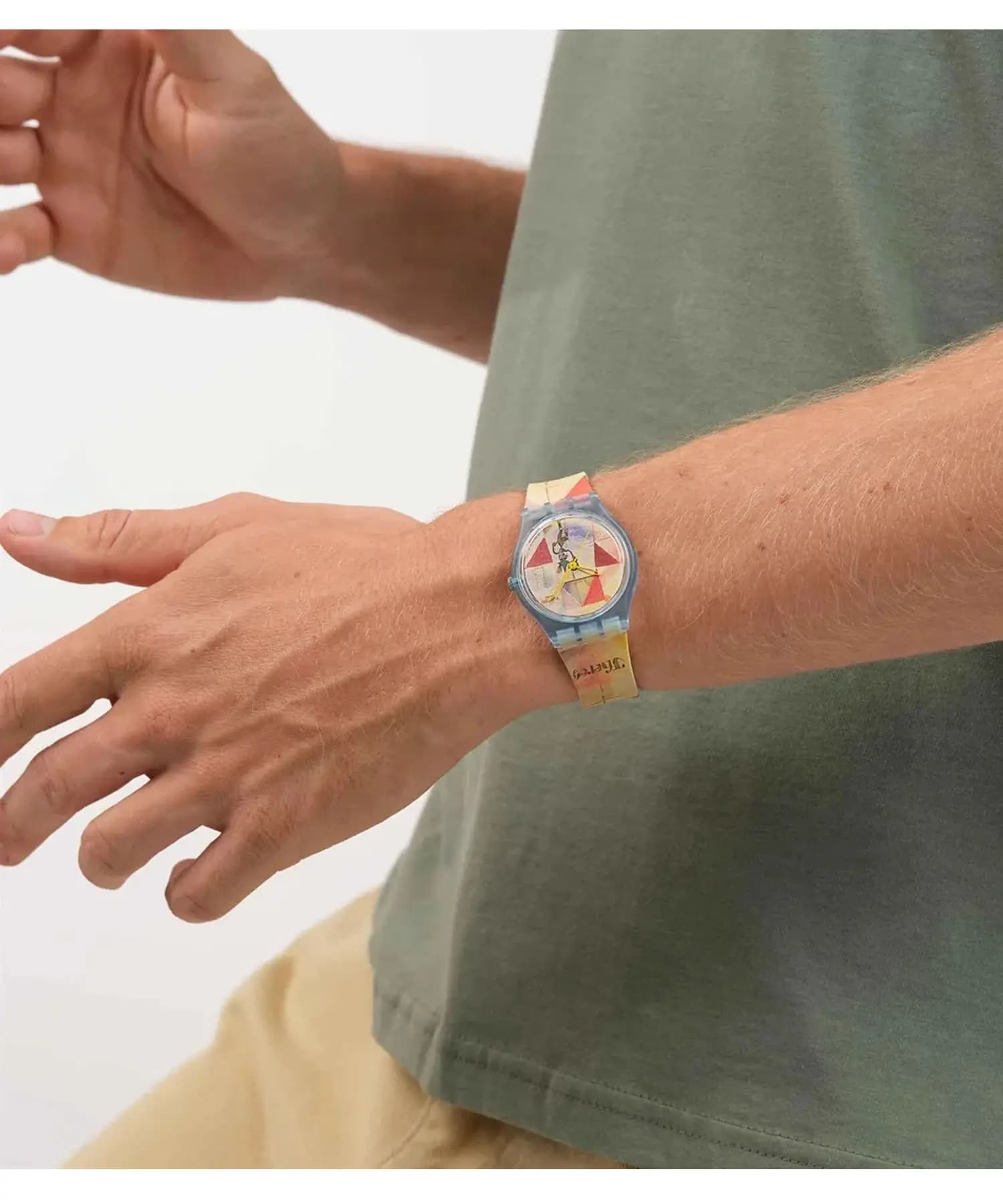 ساعت مچی مردانه و زنانه اصل سواچ (swatch) مدل SO28Z703 — تصویر ۴