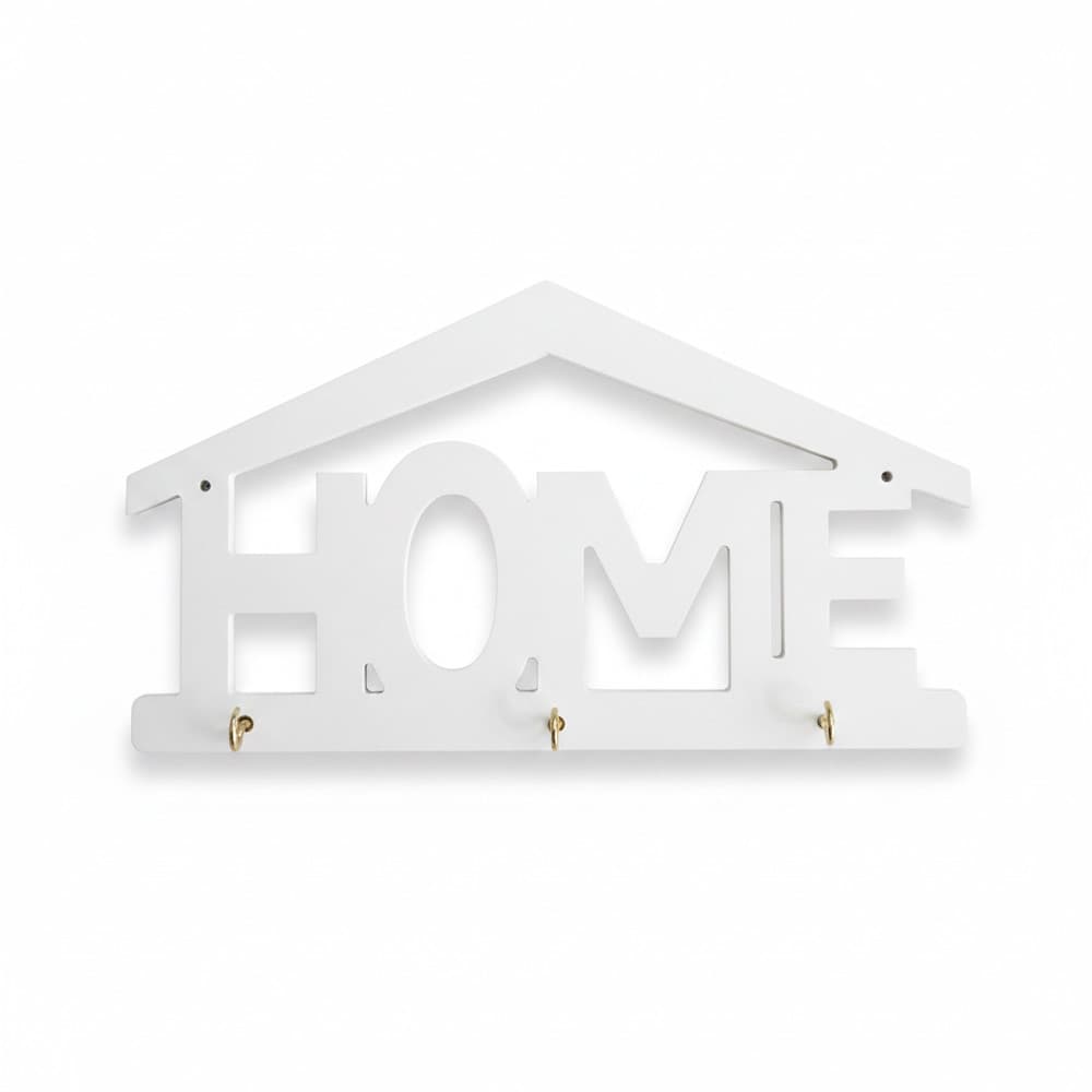 شلف جا کلیدی دیواری طرح Home