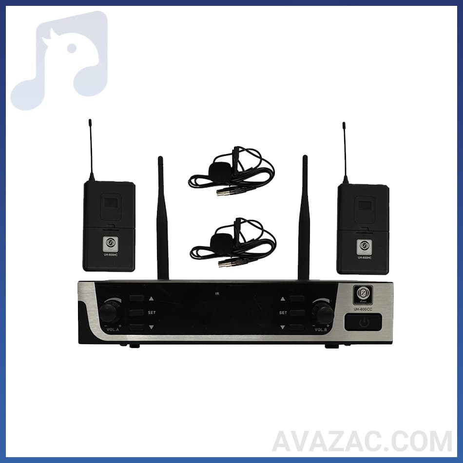 میکروفون بیسیم یقه ای زیکو ZICO UH-600CC