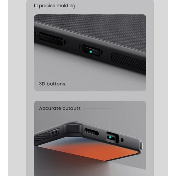 قاب ضد ضربه Nothing Phone 3a Pro مارک نیلکین مدل Super Frosted Shield Pro — تصویر ۶