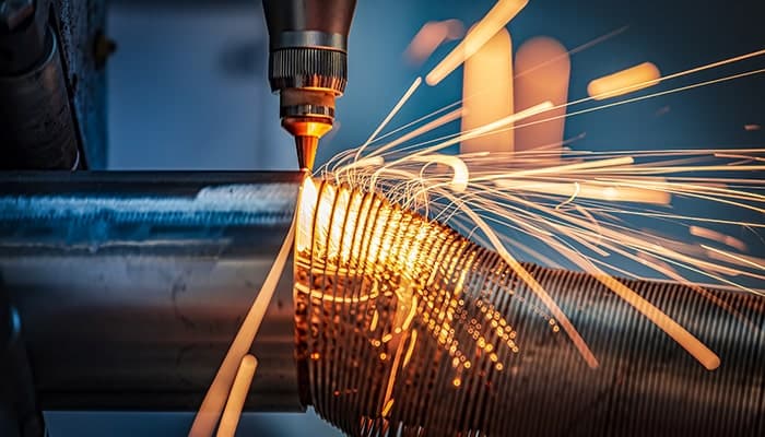 تصویر پس زمینه کلوزآپ برش CNC