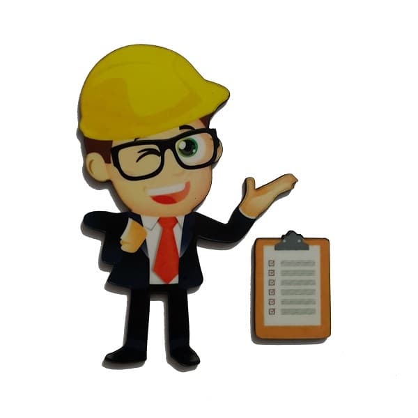 تاپر تزیین کیک بهگز مدل مهندس