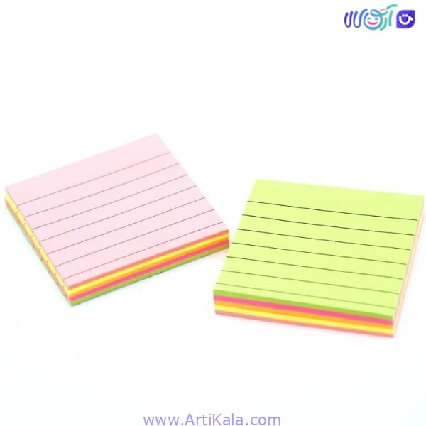 کاغذ یادداشت چسپی خط دار کوچک