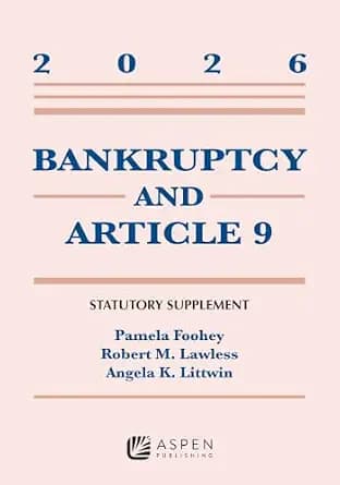 و دانلود نسخه کامل کتاب زبان اصلی Bankruptcy and Article 9: 2026 Statutory Supplement (Supplements) PDF | دانلود کتاب خارجی