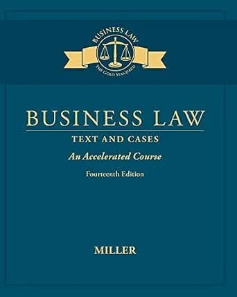 و دانلود نسخه کامل کتاب زبان اصلی Business Law: Text & Cases – An Accelerated Course PDF | دانلود کتاب خارجی