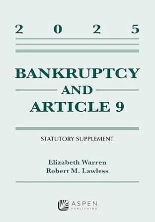 و دانلود نسخه کامل کتاب زبان اصلی Bankruptcy and Article 9: 2025 Statutory Supplement (Supplements) PDF | دانلود کتاب خارجی