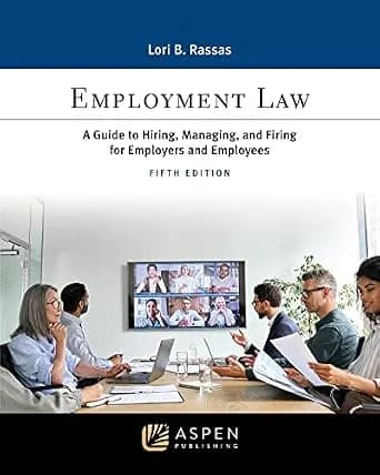 و دانلود نسخه کامل کتاب زبان اصلی Employment Law: A Guide to Hiring, Managing, and Firing for Employers and Employees (Aspen Paralegal Series) PDF | دانلود کتاب خارجی