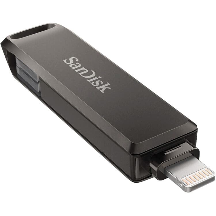 فلش مموری سن دیسک مدل SanDisk iXpand Flash Drive Luxe ظرفیت 64 گیگابایت — تصویر ۴