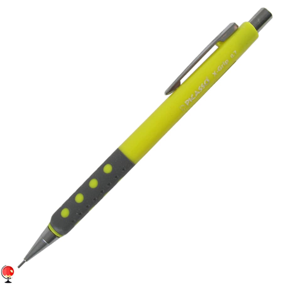 اتود 0.7 میلیمتری مدل x-grip زرد رنگ پیکاسو