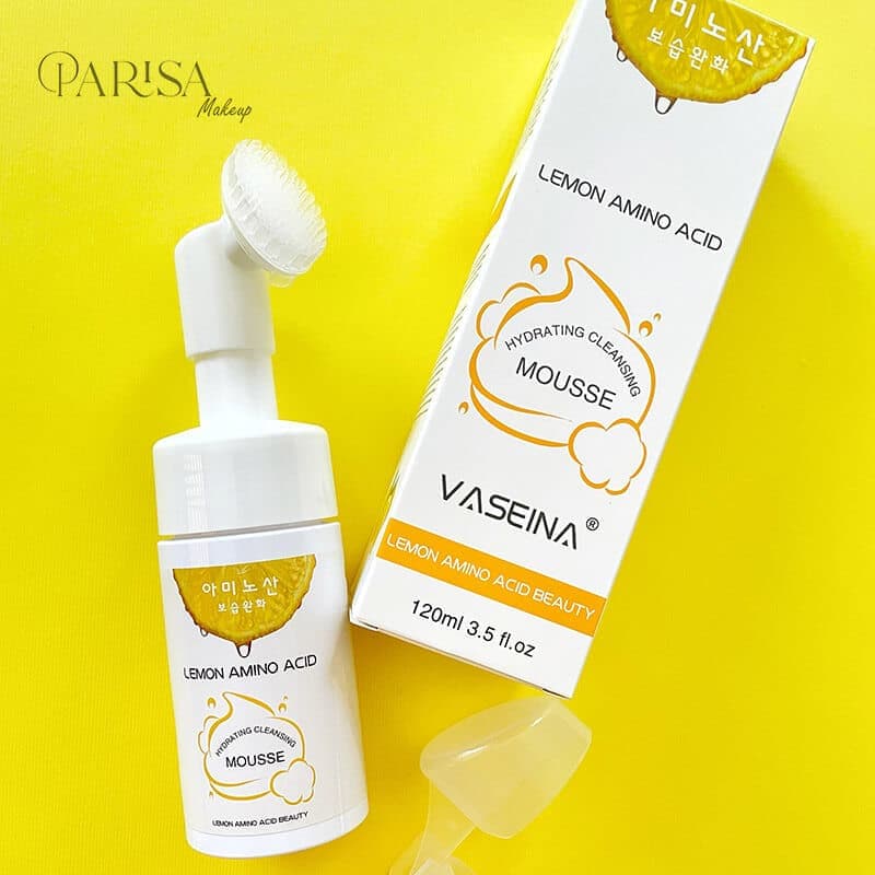 شوینده سر فیس براش دار لیمو Vaseina