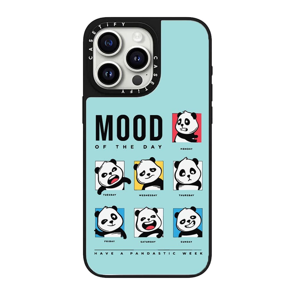 قاب چاپی سفارشی پاندای مودی (کد 0377) مدل Casetify Mood Panda مناسب برای گوشی موبایل سامسونگ Samsung Galaxy A12 / A13 / A14 / A15 / A21S / A22 4G / A23 / A24 / A25 / A30S / A31 / A32 4G / A32 5G / A33 — تصویر ۲