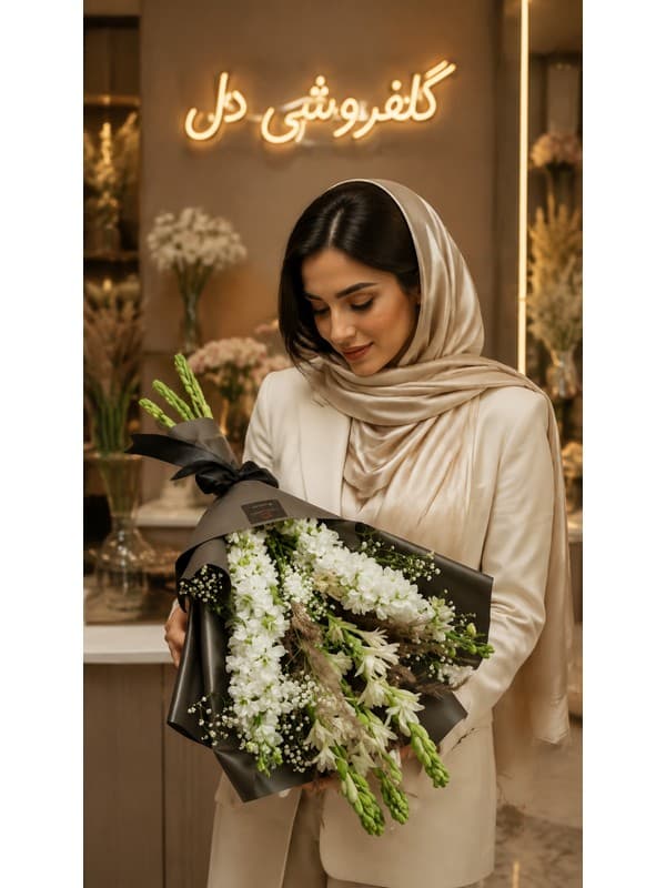 سبد گل روز زن دخترانه سبد گل دخترانه برای روز زن