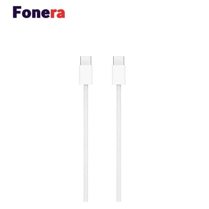 کابل شارژ USB-C به USB-C اپل 60 وات CHINA — تصویر ۳