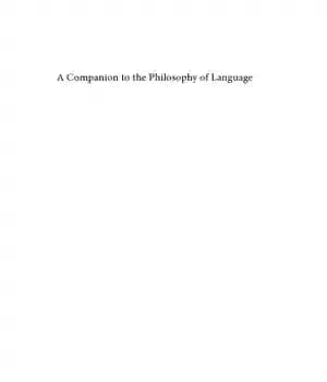 دانلود کتاب A Companion to the Philosophy of Language