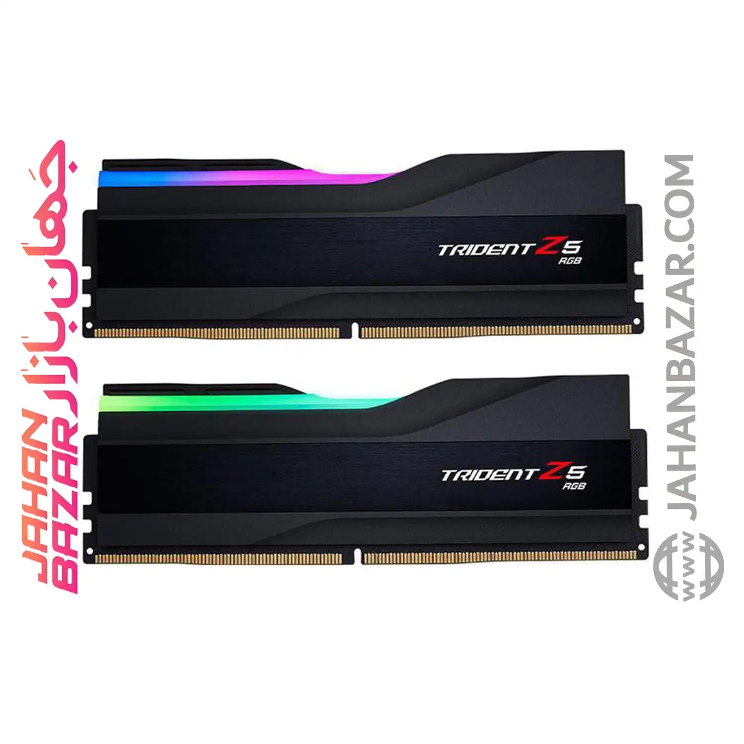 رم کامپیوتر جی اسکیل دو کاناله مدل Trident Z5 RGB فرکانس 6800 مگاهرتز DDR5 تایمینگ CL34 حافظه 32 گیگابایت | G.Skill Trident Z5 RGB Dual Channel CL34 6800MHz DDR5 32GB Computer RAM