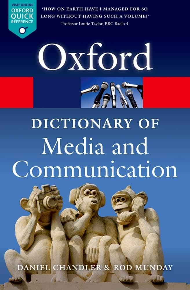 کتاب فرهنگ لغت رسانه و ارتباطات Dictionary of Media and Communication انگلیسی PDF
