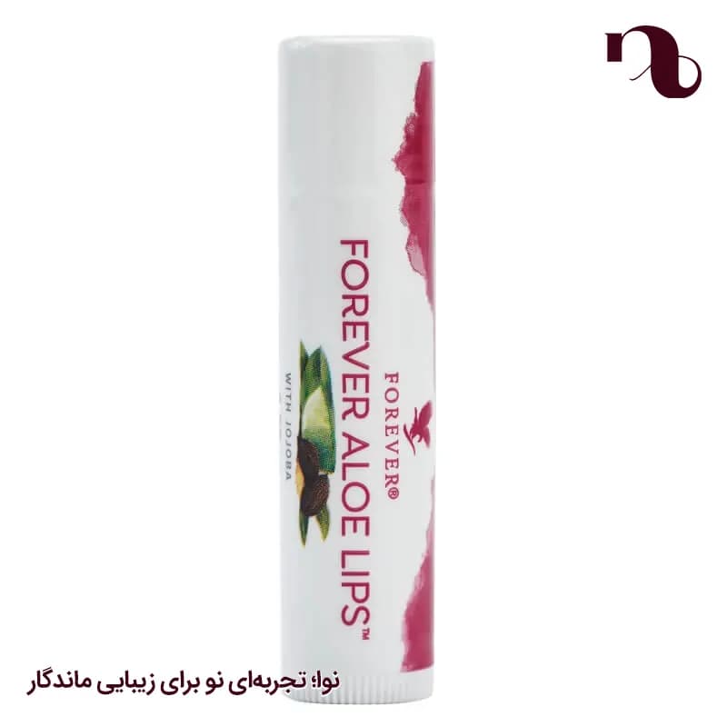 بالم لب فوراور مدل Aloe Lips مرطوبکننده و نرمکننده قوی با عصاره آلوئهورا و روغن جوجوبا