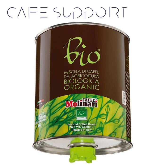 قهوه میکس مولیناری بیو ارگانیک 80/20 (سیلندر 3 کیلوگرم)