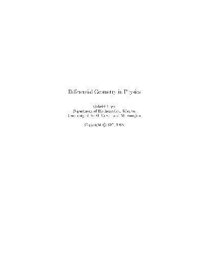 دانلود کتاب Differential Geometry in Physics