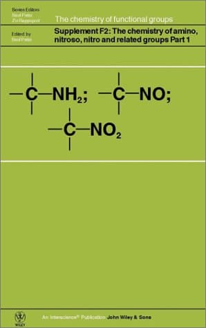دانلود کتاب The chemistry of amino, nitroso, nitro, and related groups