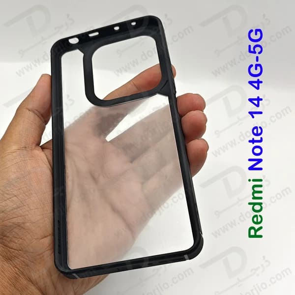 گارد پشت شفاف Xiaomi Redmi Note 14 مدل New Skin — تصویر ۶