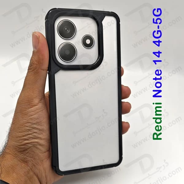 گارد پشت شفاف Xiaomi Redmi Note 14 مدل New Skin — تصویر ۸
