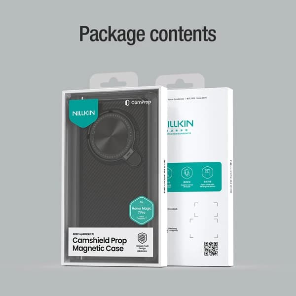 قاب ضد ضربه مگنتی کمرا استند Honor Magic7 Pro مارک نیلکین مدل Camshield Prop Magnetic — تصویر ۲