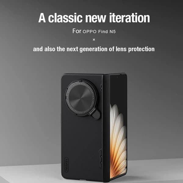قاب ضد ضربه مگنتی Oppo Find N5 مارک نیلکین مدل Super Frosted Shield Prop Magnetic — تصویر ۴
