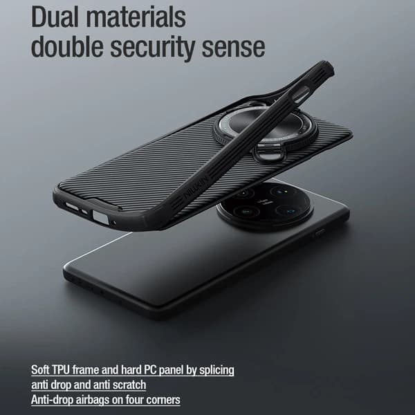 قاب ضد ضربه مگنتی کمرا استند Oppo Find X8 مارک نیلکین مدل Camshield Prop Magnetic — تصویر ۷