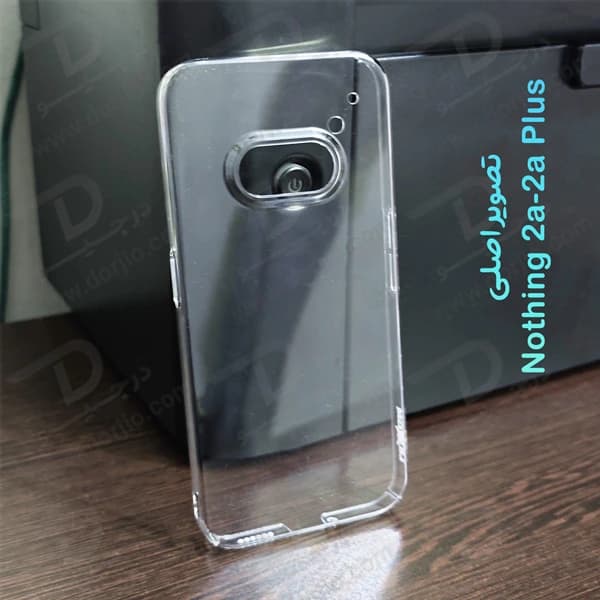 قاب شفاف تمام کریستالی Nothing Phone 2a مارک LEXOM — تصویر ۵