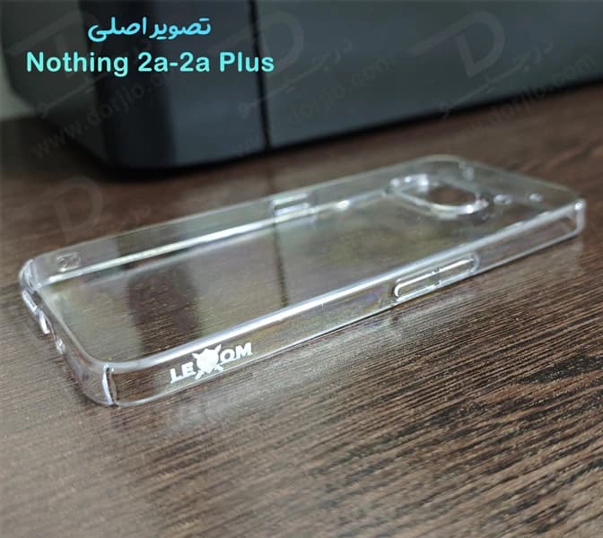 قاب شفاف تمام کریستالی Nothing Phone 2a مارک LEXOM — تصویر ۶