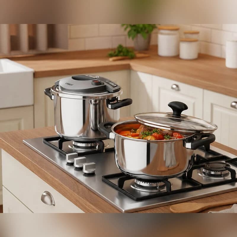 زودپز دوقلو ریور River مدل لاویلوکس 6+4 لیتری کد 3849