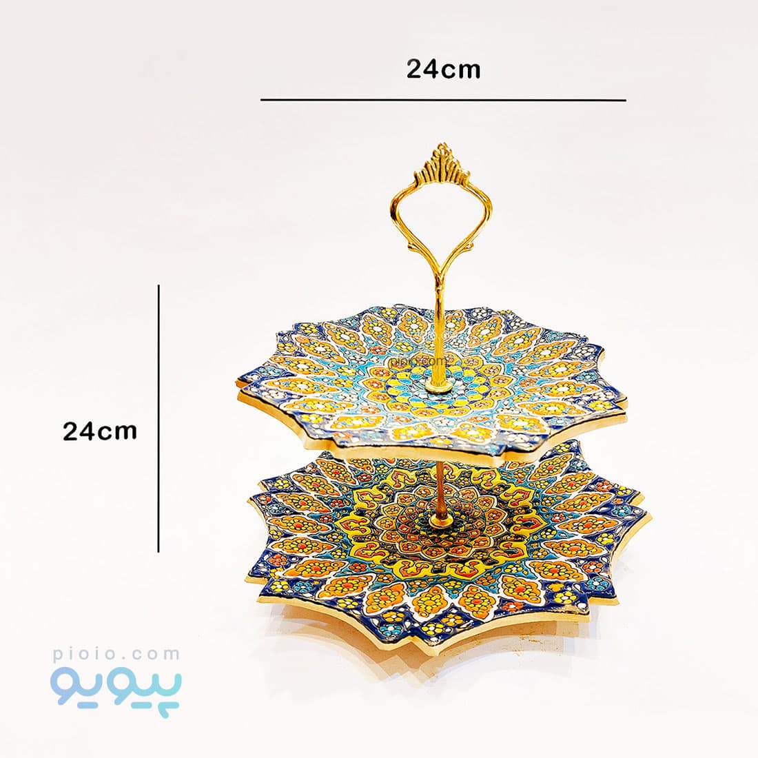 شیرینی خوری دو طبقه طرح ستاره