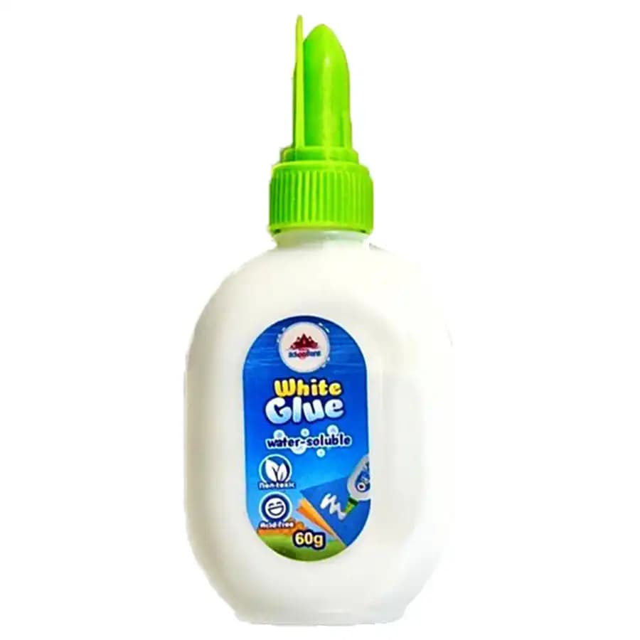 چسب مایع اسکول فنس مدل WHITE GLUE حجم 60 گرم