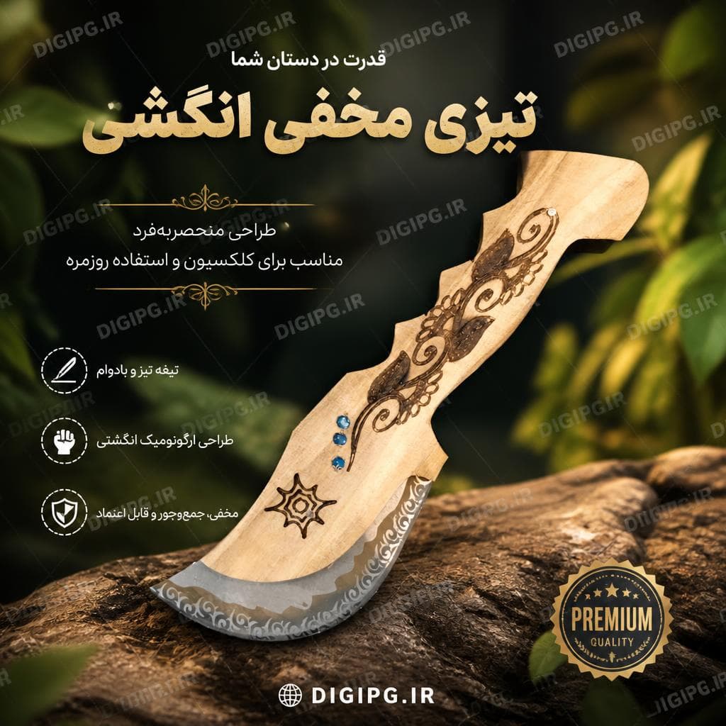 تیزی مخفی انگشتی