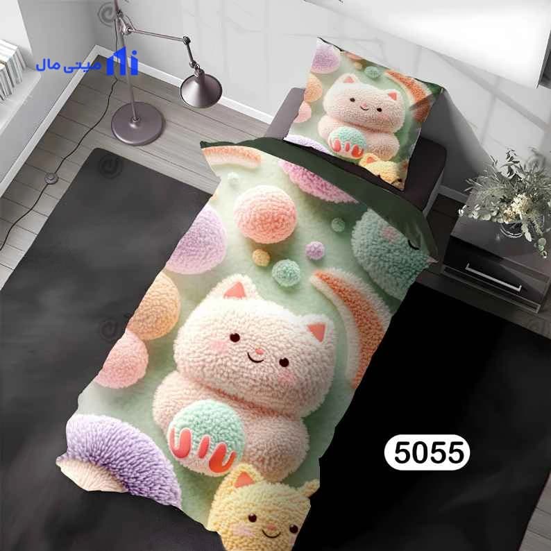 روتختی طرح گربه کیوت سه بعدی 5055
