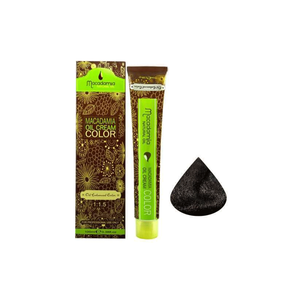 رنگ مو ماکادامیا شماره 6.11 بلوند دودی تیره قوی 100ml