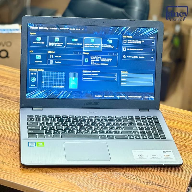 لپ تاپ استوک 15.6 اینچی ایسوس VivoBook K542UR Core i7-8550U 8GB DDR4 1TB HDD NVIDIA GeForce MX330 2GB — تصویر ۲